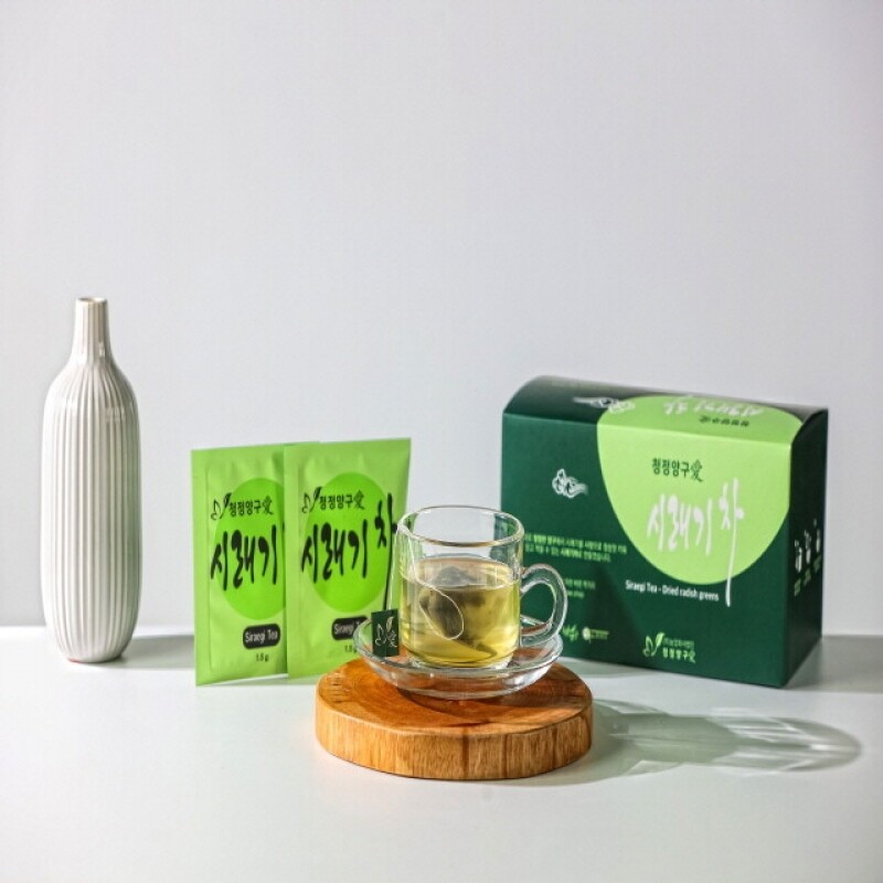 청정양구애,청정양구애 시래기 차