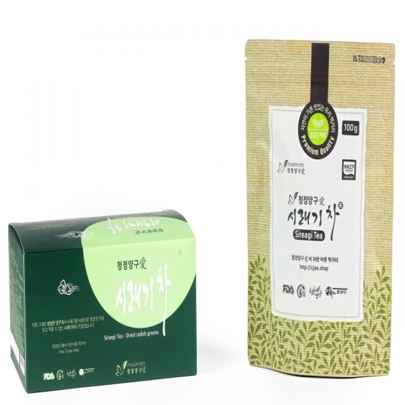 청정양구애,청정양구애 시래기 차