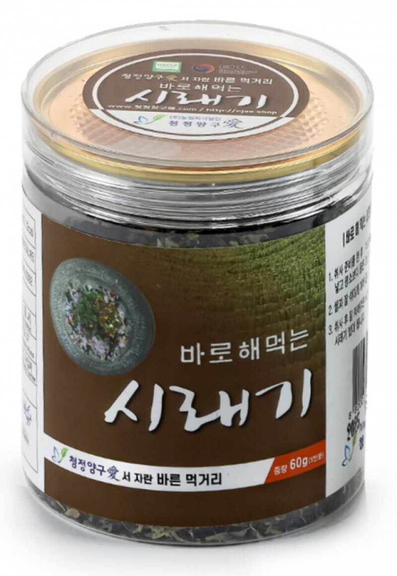 청정양구애,청정양구애 바로해먹는 시래기 60g(5인분)